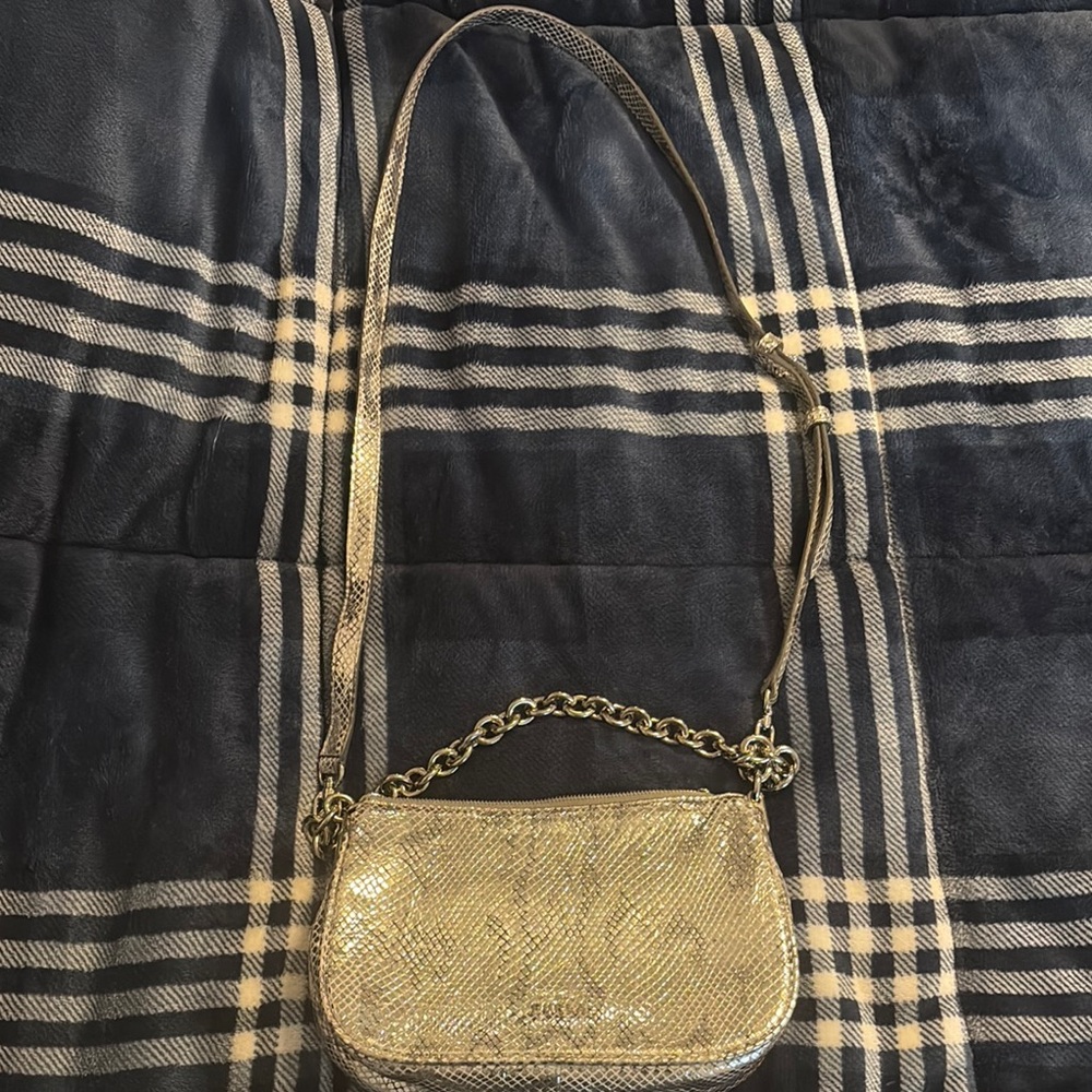 Furla Shoulder or Crossbody Metallic Bag (new)